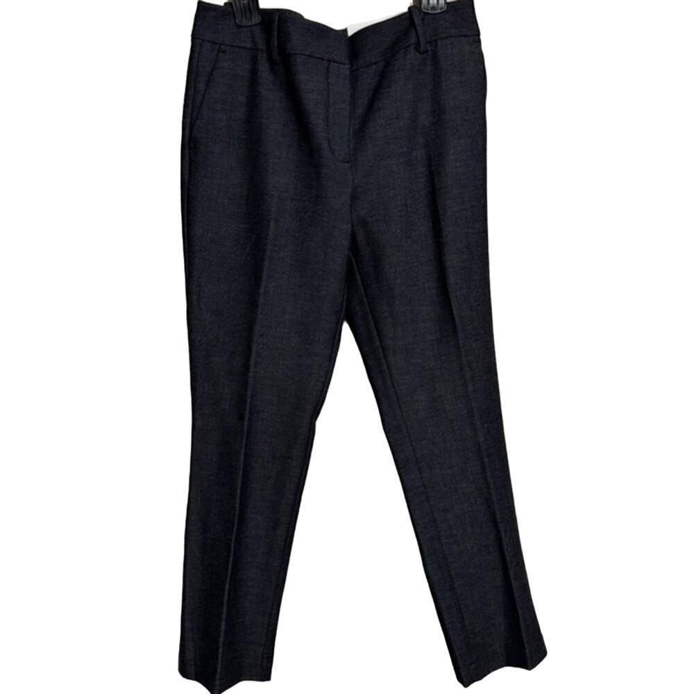 Ann Taylor Ankle Straight Trousers Pants Blue Size 10